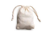 Reusable Cotton Muslin Bags with Drawstring