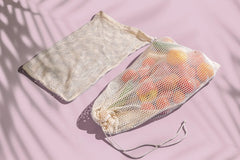 Organic Cotton Breathable Mesh Bags