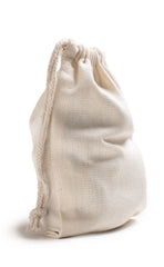 Reusable Cotton Muslin Bags with Drawstring